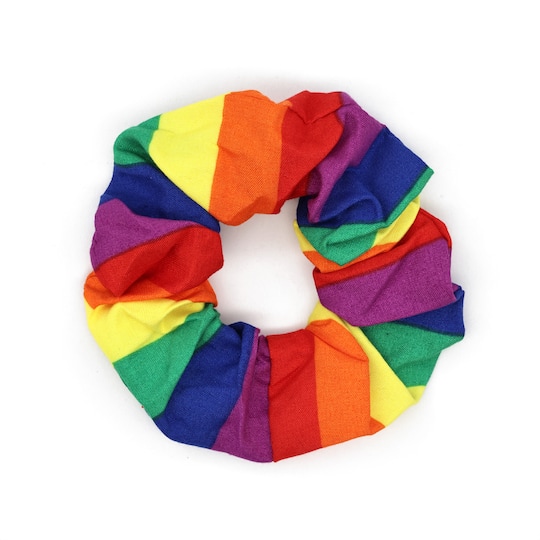 Pride Rainbow Stripes Hair Scrunchie by Celebrate It™